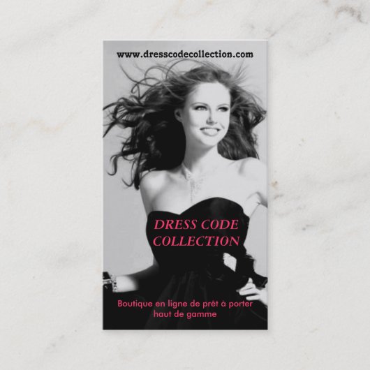 MODE STYLISME PRET A PORTER 名刺 (正面)