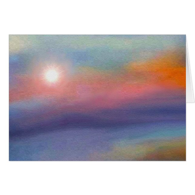 Modehのオオハシカッコウの日の出カード (正面横)