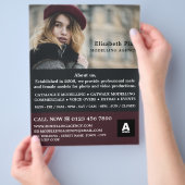 Model、フランスのModeling Agency、Model Agent チラシ (手)