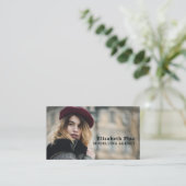 Model、フランスのModeling Agency、Model Agent 名刺 (スタンド正面)