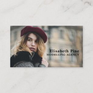 Model、フランスのModeling Agency、Model Agent 名刺