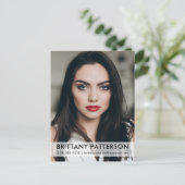 Model Actor 1 Photo CompカードポストカードWht ポストカード (スタンド正面)