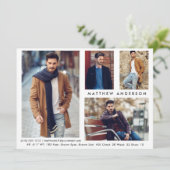 Model Actor 4 Photo - Wht Front Comp Card (スタンド正面)