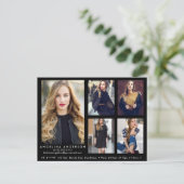 Model Actor Compカードブラック5フォトポストカード ポストカード (スタンド正面)