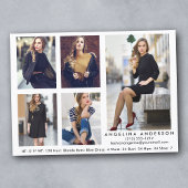 Model Actor Compカードホワイト – 5枚の写真