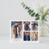 Model Actor Comp Card Wht 5フォトポストカード ポストカード (スタンド正面)