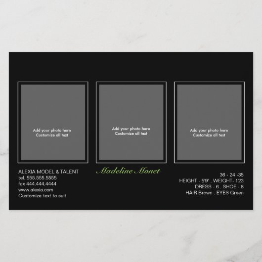 Model.Actor.Comp.Card.Zed.Composite.BLK チラシ (裏面)