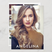 Model Actor Photo Pro Comp Card - 5フォトバックW (正面/裏面)