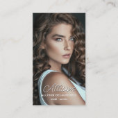 Model and Talent Business Card | QR Code 名刺 (正面)