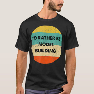 Model Builder Iはモデル建物 Tシャツ