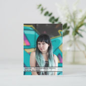 Model Comp Card – 名前を取得します。 ポストカード (スタンド正面)