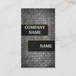 Model metal diamond card 名刺