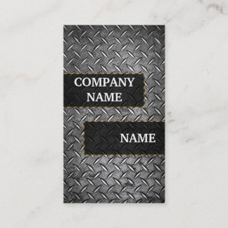 Model metal diamond card 名刺