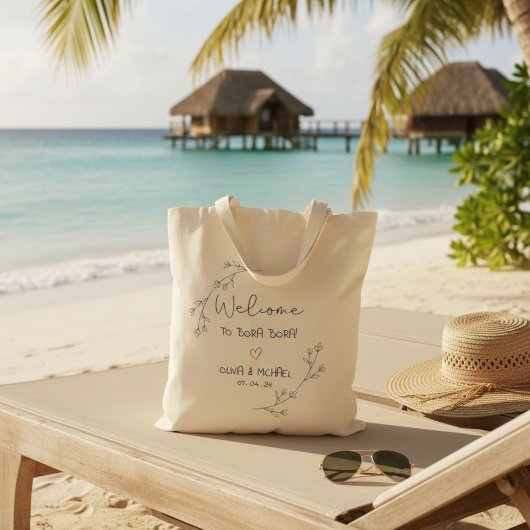 Model of bag for guests,  customizable gift bag トートバッグ