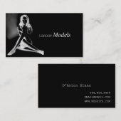 Model Photographer Photographing Camera Modeling 名刺 (正面/裏面)