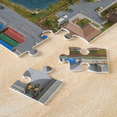 Model Railroad Layout Puzzle ジグソーパズル (側面)