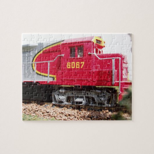 Model Railroading Puzzle # 2 in Tin ジグソーパズル (横)