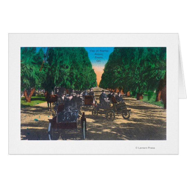 Model-T Fords on Kearney AvenueFresno, CA (正面横)