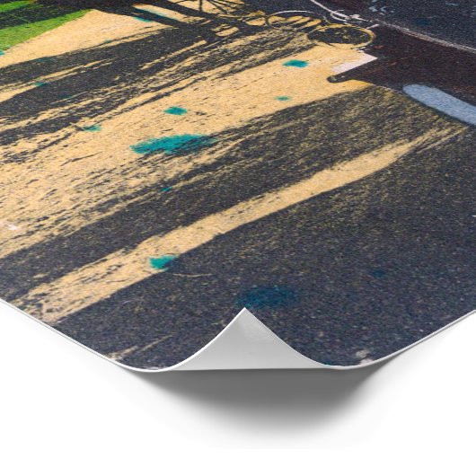 Model-T Fords on Kearney AvenueFresno, CA ポスター (角)