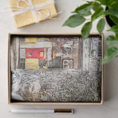 Model T & General Storeヴィンテージ切り離し 薄葉紙 (ギフト)