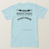 Model T-shirt Helicopter Summit Tシャツ (デザイン裏面)