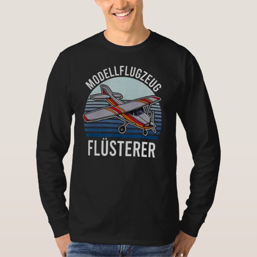 Modelflugzeug Rc飛行機ホビーモデラーバウアー2 Tシャツ (正面)