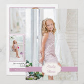 Modeling Compカード 招待状 (正面/裏面)