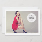 Modeling Compカード 招待状 (正面)