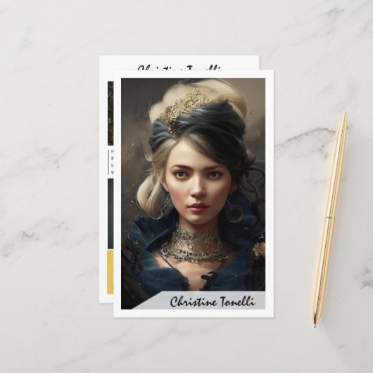 Modeling Comp Cardテンプレート (正面/裏面インサイチュ)