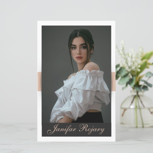 Modeling Comp Cardテンプレート (スタンド正面)