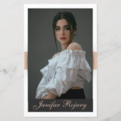 Modeling Comp Cardテンプレート (正面)