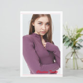 Modeling Comp Cardテンプレート (スタンド正面)