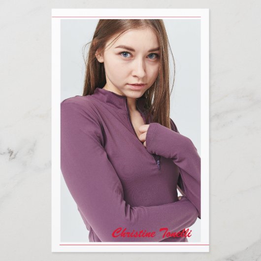 Modeling Comp Cardテンプレート (正面)