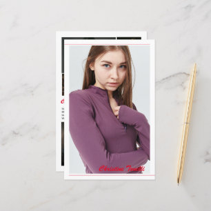 Modeling Comp Cardテンプレート