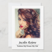 Modeling Comp Card (正面)