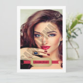 Modeling Comp Card (スタンド正面)