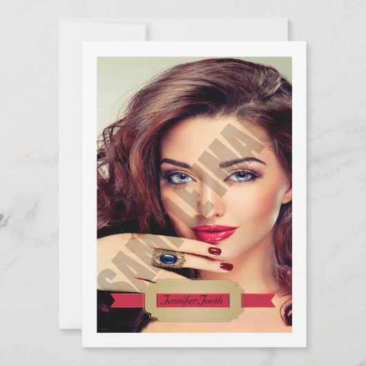 Modeling Comp Card (正面)