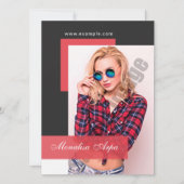 Modeling Comp Card (正面)