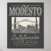 MODELSTO STANISLAUS CALIFORNIA - MODELSTO ARCH ポスター (正面)