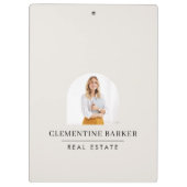 Moder arch photo Business Branding クリップボード (裏面)