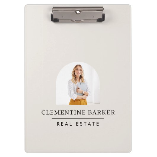 Moder arch photo Business Branding クリップボード (正面)