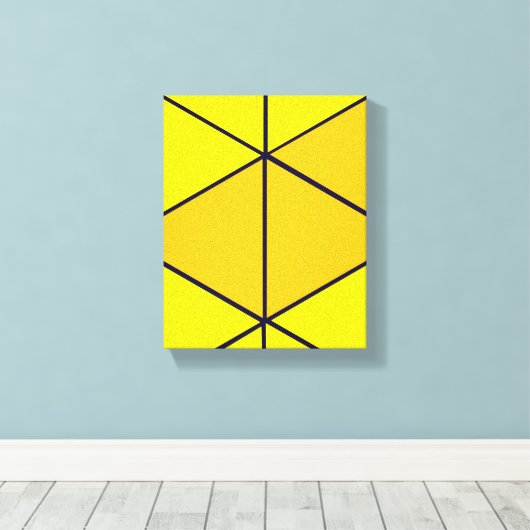 Modern  キャンバスプリント (インサイチュ (ウッドフロア))