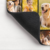 Modern 2023 Calendar 6 Photo Collage Personalized マウスパッド (コーナー)