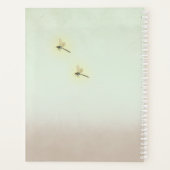 Modern 2025 Custom Monogram Name プランナー手帳 (裏面)