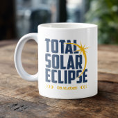 Modern 2026 Eclipse Keepsake コーヒーマグカップ
