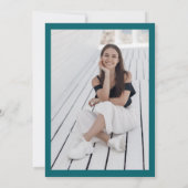 Modern 2026 Graduation Photo 案内状 (裏面)