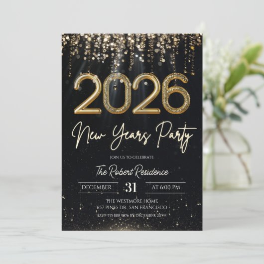 Modern 2026 New Years Party  招待状 (スタンド正面)
