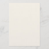 Modern 30th Cheers to Thirty Cocktail Birthday  招待状 (裏面)