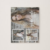 Modern 3 Photo Graduation ジグソーパズル (縦)