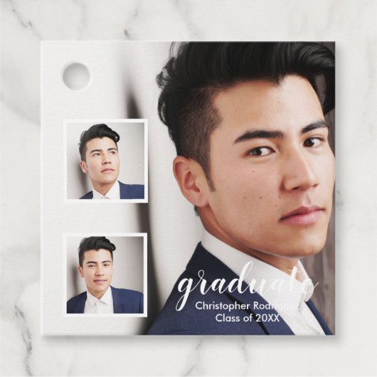 Modern 3 Photo Graduation フェイバータグ (正面)